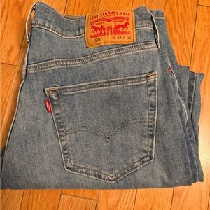 Levi's 541 athletic fit Light Blue Jeans.  Hardly worn